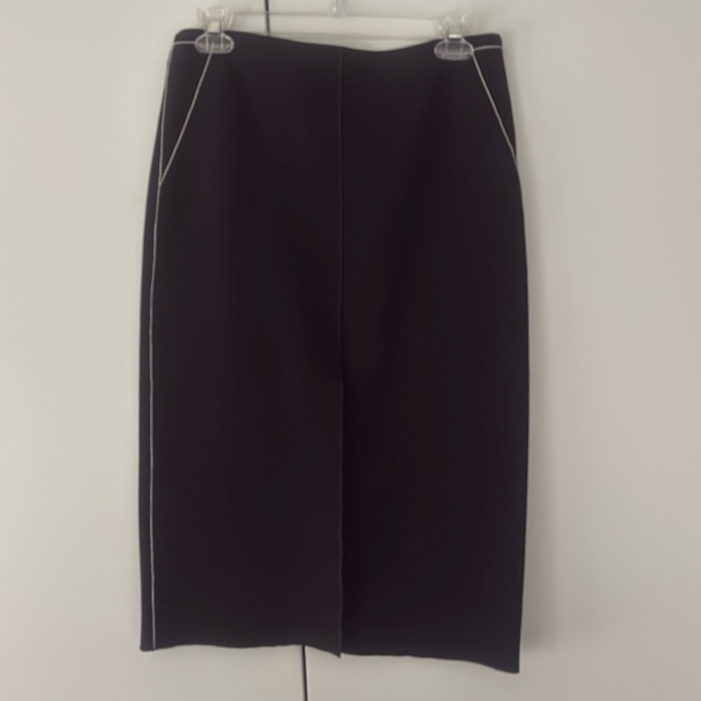 Rag and bone black stretch skirt sz 4